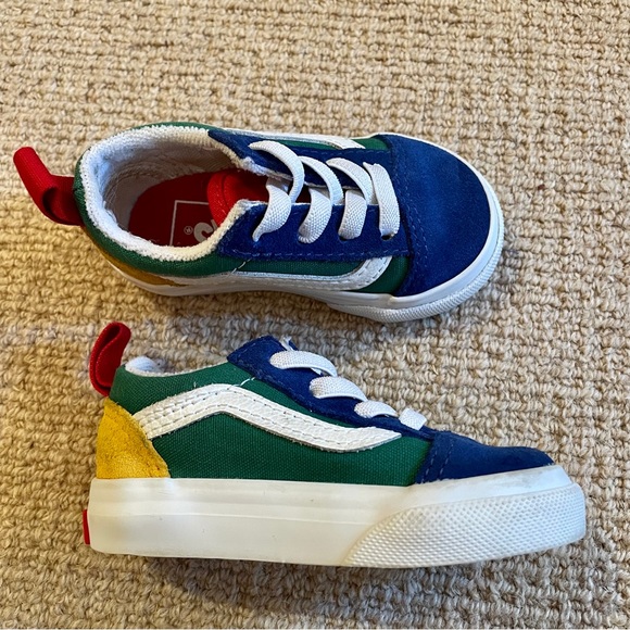 Toddler Vans Yacht Club Old Skool Elastic Lace Shoe - Picture 4 of 5